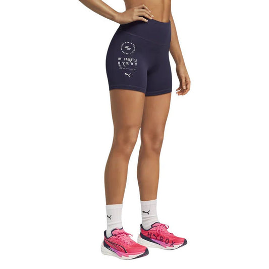 Puma | HYROX TAD Short Tight | Dames | Deep Plum