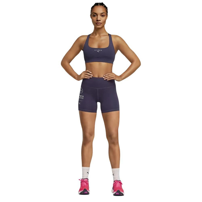 Puma | HYROX TAD Short Tight | Dames | Deep Plum