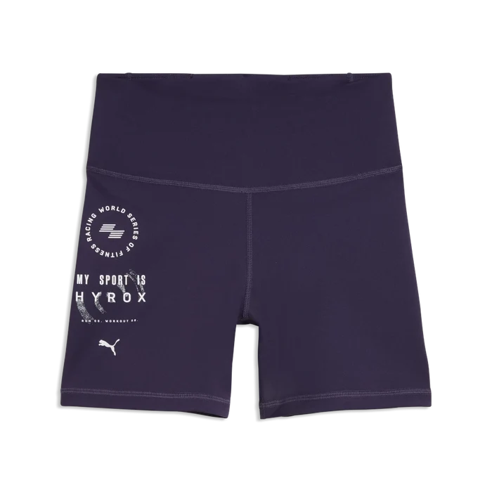 Puma | HYROX TAD Short Tight | Dames | Deep Plum