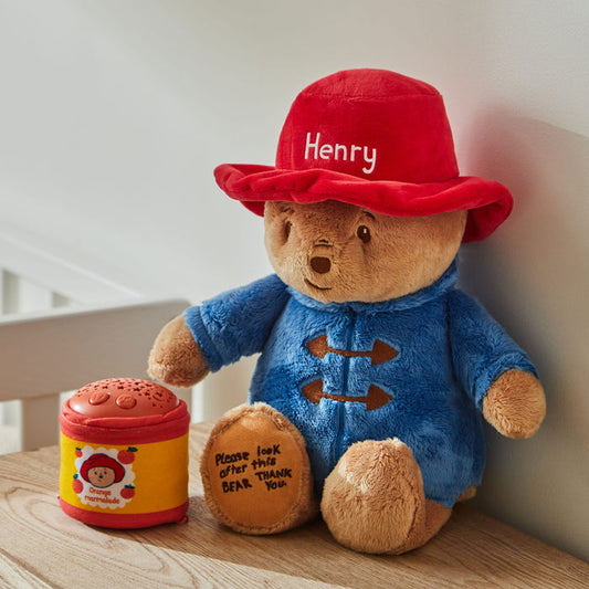 Rainbow Designs Personalised Paddington Bedtime Cuddles Toy Set