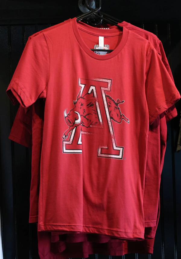 Red Hog Through 'a' T-Shirt
