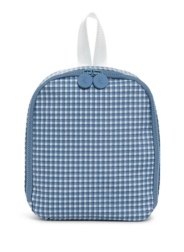 Rodeo Check Indigo- Bring it Lunch Bag