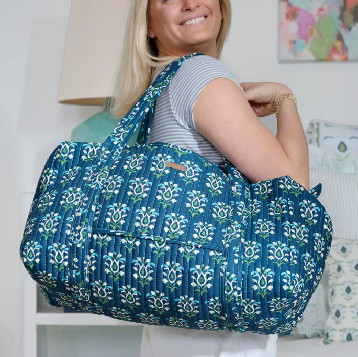 Rosemary Indigo Signature Duffle Bag