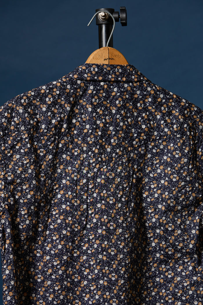 Salado Seersucker in Camouflage Floral