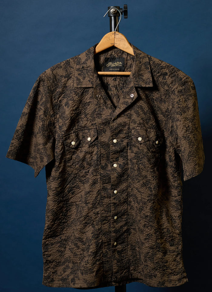 Salado Seersucker in Floral