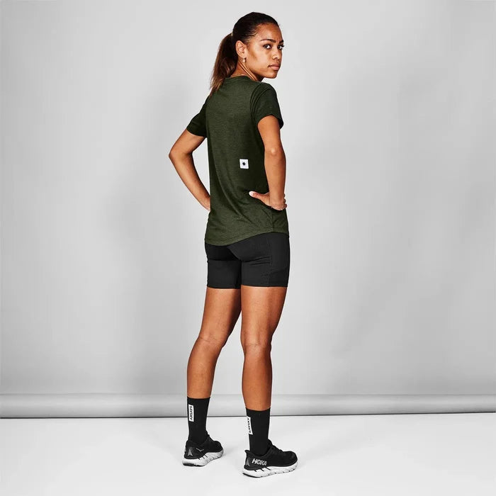 Saysky | Clean Combat Pro T-Shirt | Green | Dames