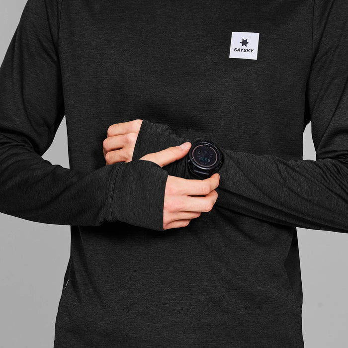 Saysky | Clean Flow Long Sleeve | Heren | Black