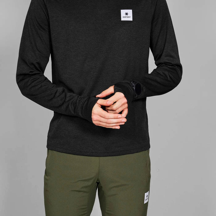 Saysky | Clean Flow Long Sleeve | Heren | Black
