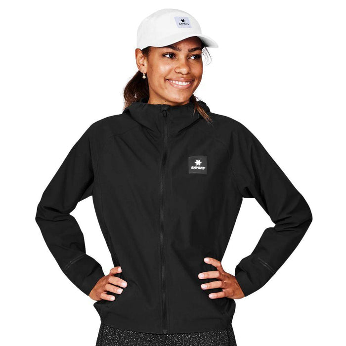 Saysky | Clean Pace Hooded Jacket | Black | Dames