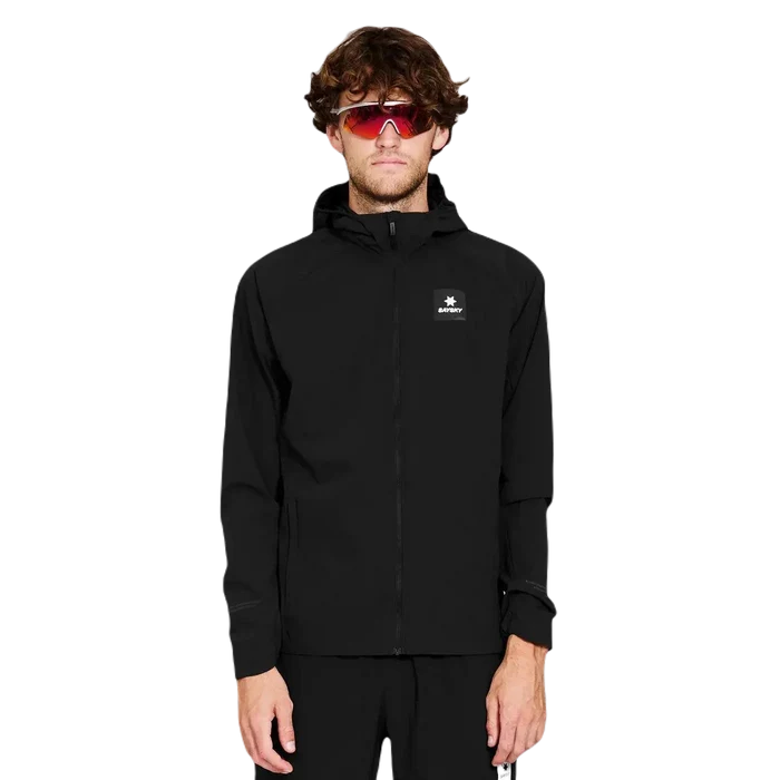 Saysky | Clean Pace Hooded Jacket | Black | Heren SAYSKY