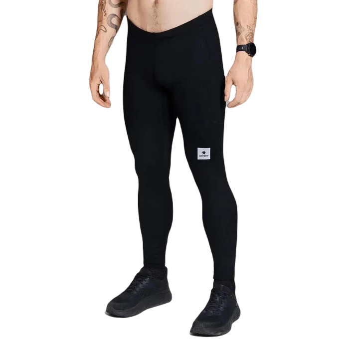 Saysky | Combat+ Long Tight | Heren | Black SAYSKY
