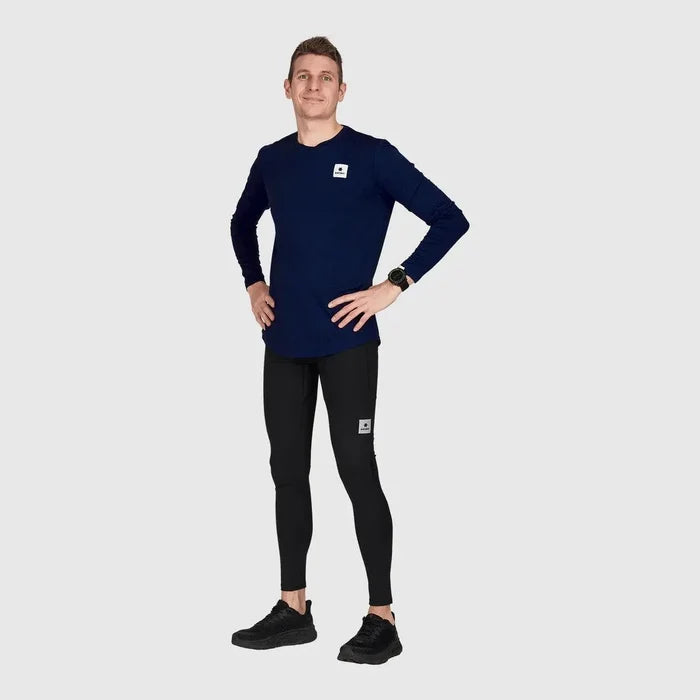 Saysky | Combat+ Long Tight | Heren | Black SAYSKY
