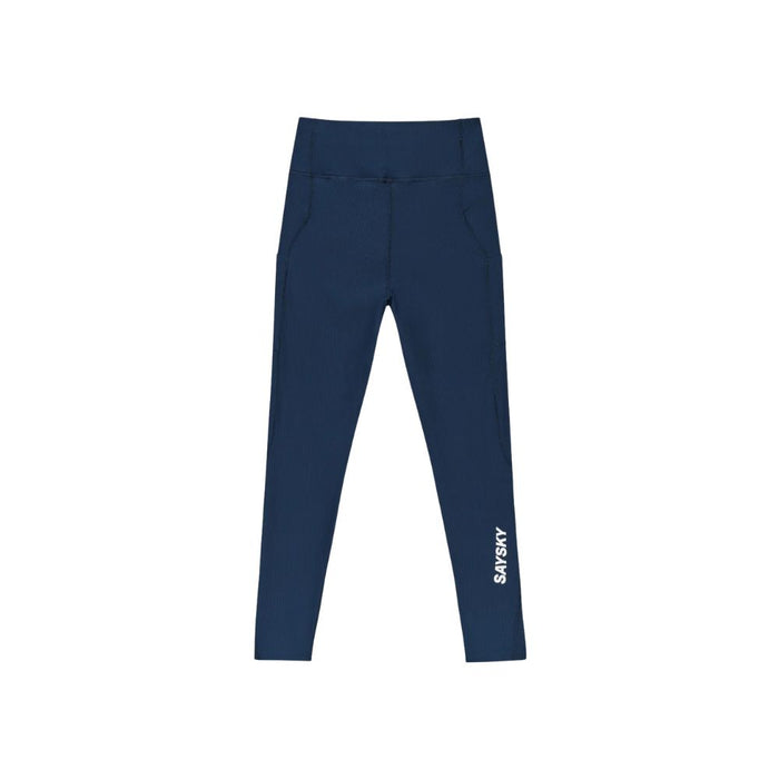 Saysky | Combat+ Rib Long Tights | Dames | Blue