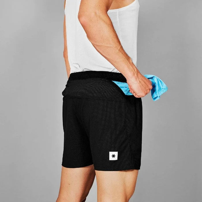Saysky | Flow Shorts 5'' | Black | Heren