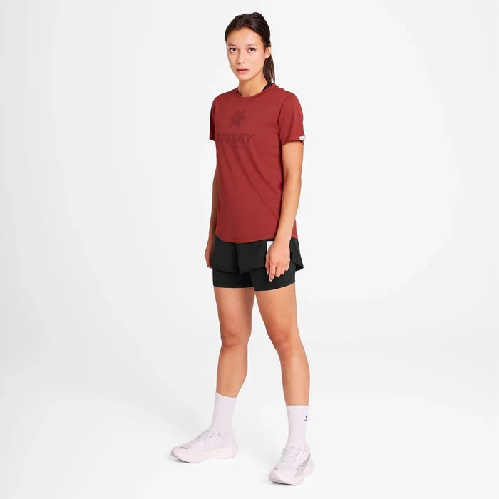 Saysky | Logo Combat Pro T-Shirt | Dames | Red