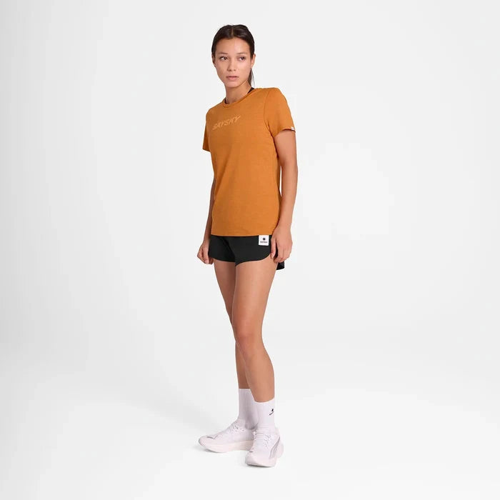 Saysky | Logo Pace T-Shirt | Dames | Orange