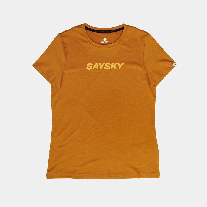 Saysky | Logo Pace T-Shirt | Dames | Orange