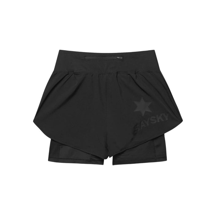 Saysky | Pace 2-in-1 Shorts 3'' | Dames | Black