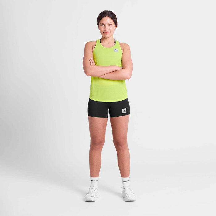 Saysky | Reactive Flow Singlet | Dames | Yellow Logo