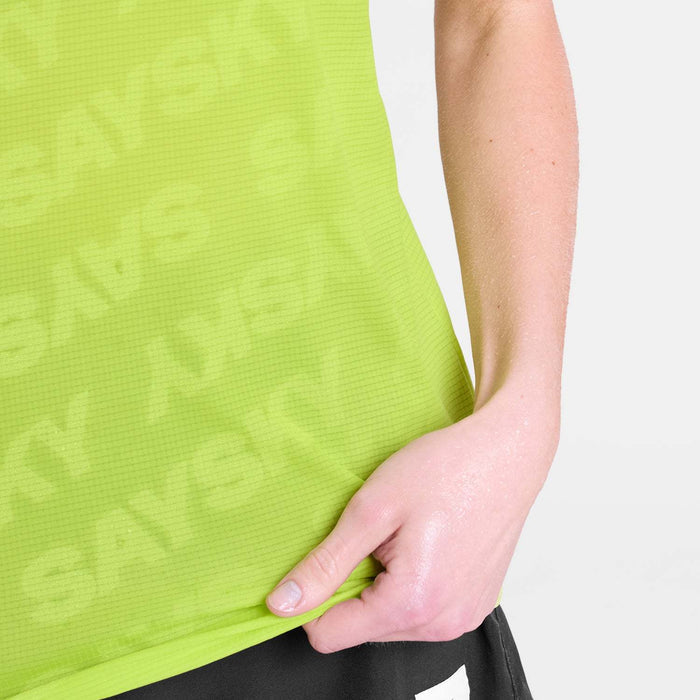 Saysky | Reactive Flow Singlet | Dames | Yellow Logo