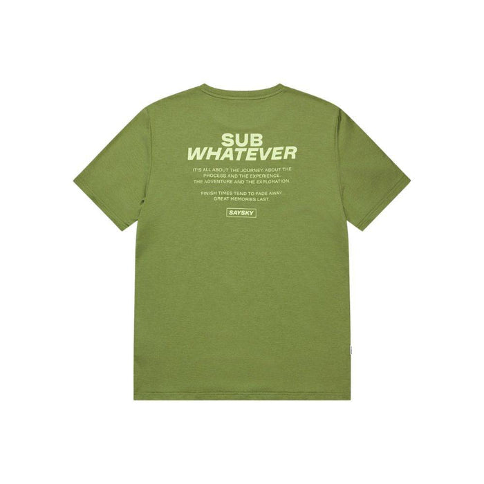 Saysky | Statement Pace T-Shirt | Heren | Green