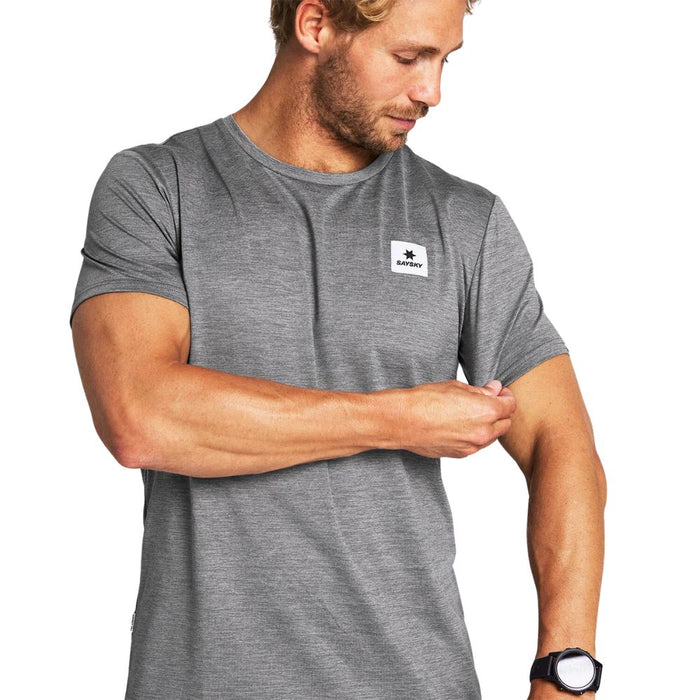 Saysky | Statement Pace T-Shirt | Heren | Grey