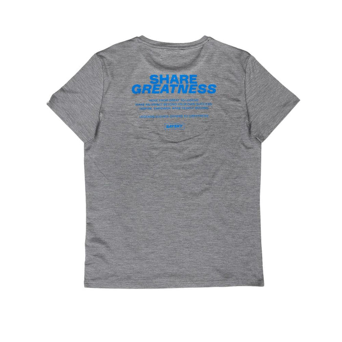 Saysky | Statement Pace T-Shirt | Heren | Grey
