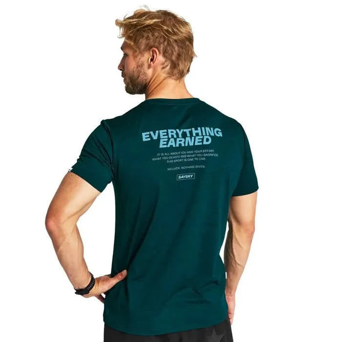 Saysky | Statement Pace T-Shirt | Unisex | Green