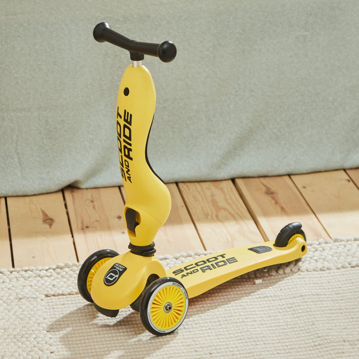 Scoot and Ride Yellow Highway Kick 1 Scooter