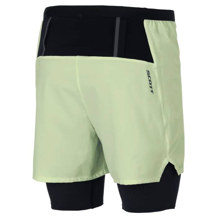 Scott | Endurance Tech | Hybrid Shorts | Heren | Acid Yellow / Black
