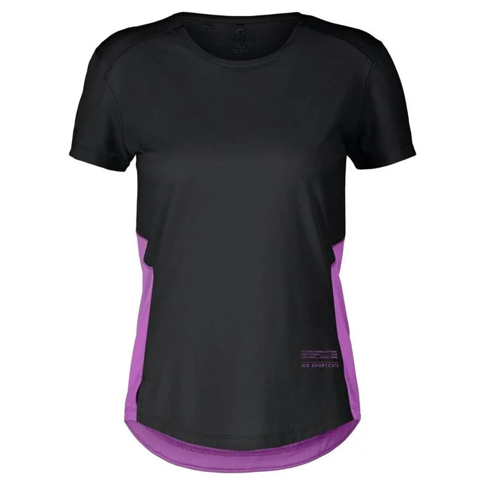 Scott | Endurance Tech | T-Shirt | Dames | Black / Purple