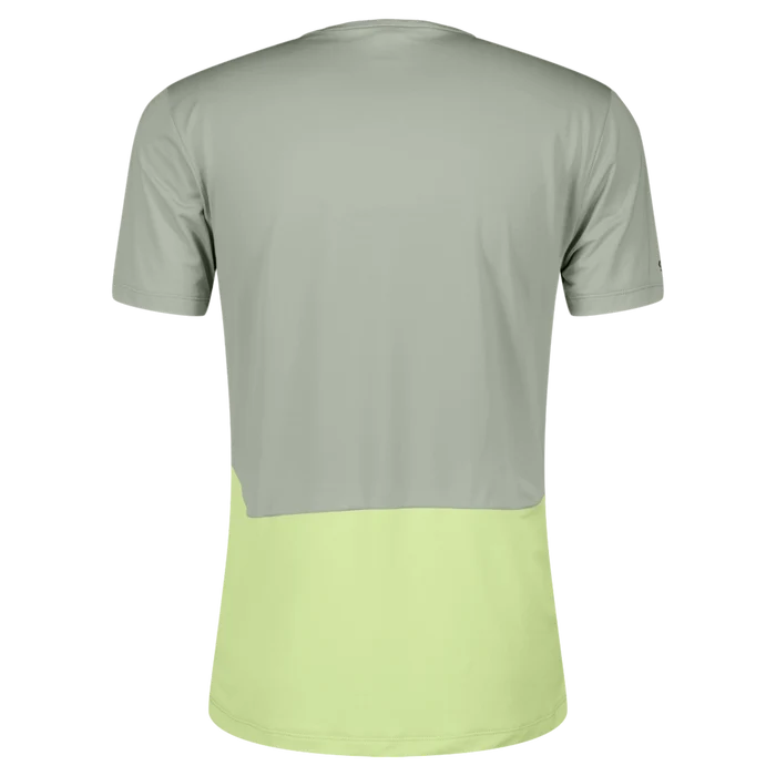 Scott | Endurance Tech | T-Shirt | Heren | Spray Grey / Acid Yellow
