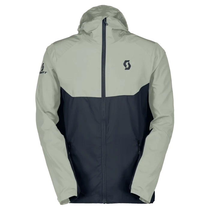 Scott | Explorair Light Windbreaker Jacket | Heren | Spray Grey / Dark Blue
