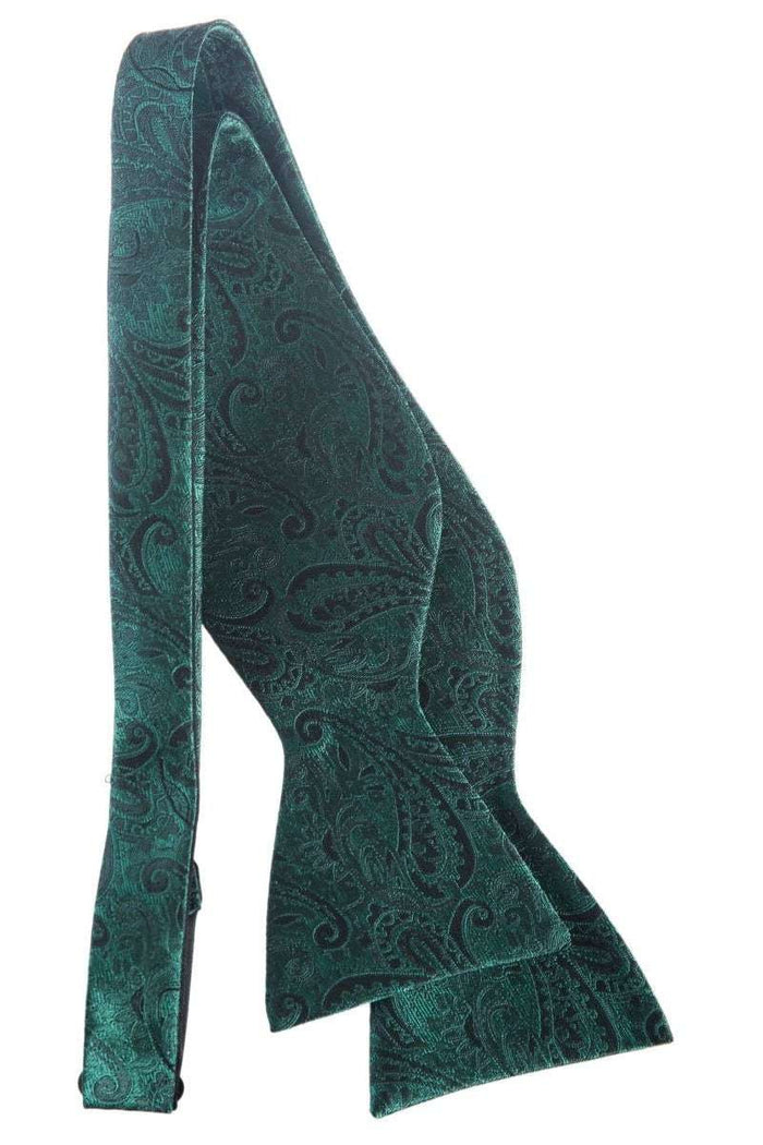 Emerald Green Paisley