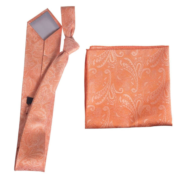 Mens / Orange Paisley