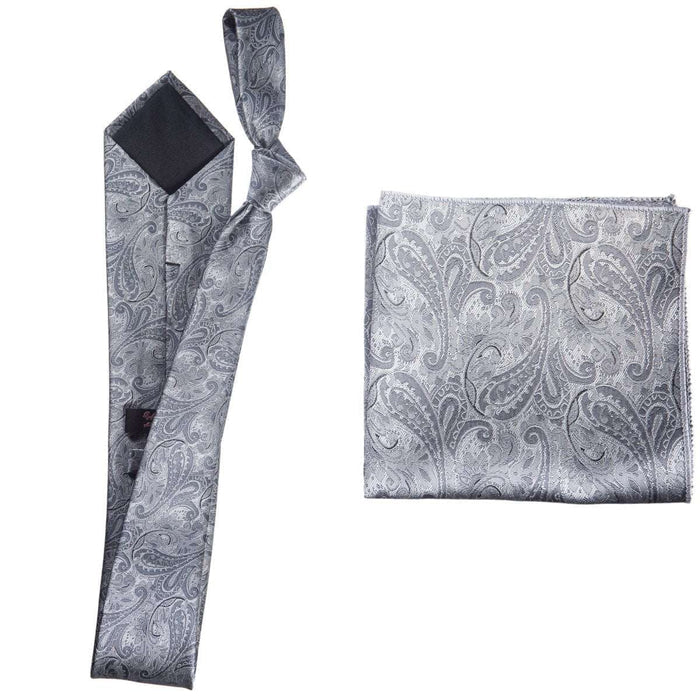 Mens / Silver Paisley