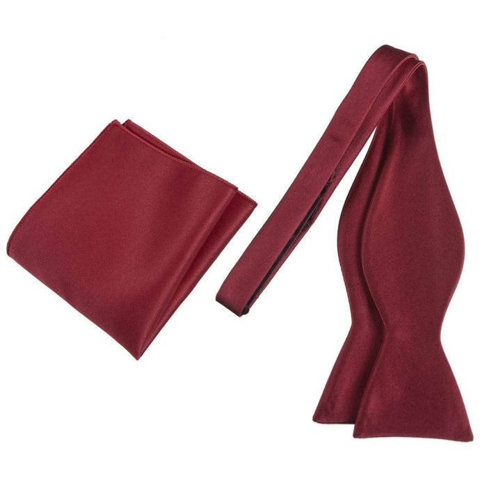 Selftie Bow Tie and Pocket Square Handkerchief Set - Tuxgear