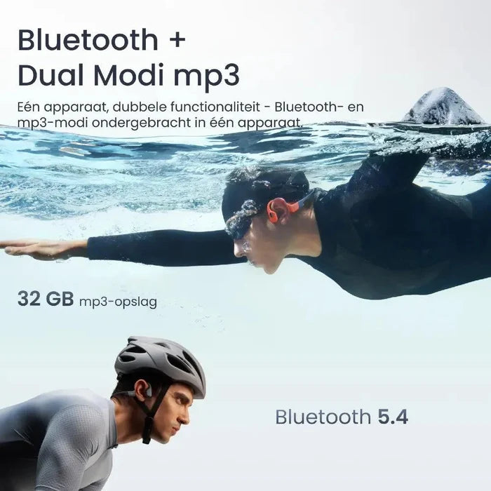 Shokz | OpenSwim Pro USB-C | Sportkoptelefoon | Grey