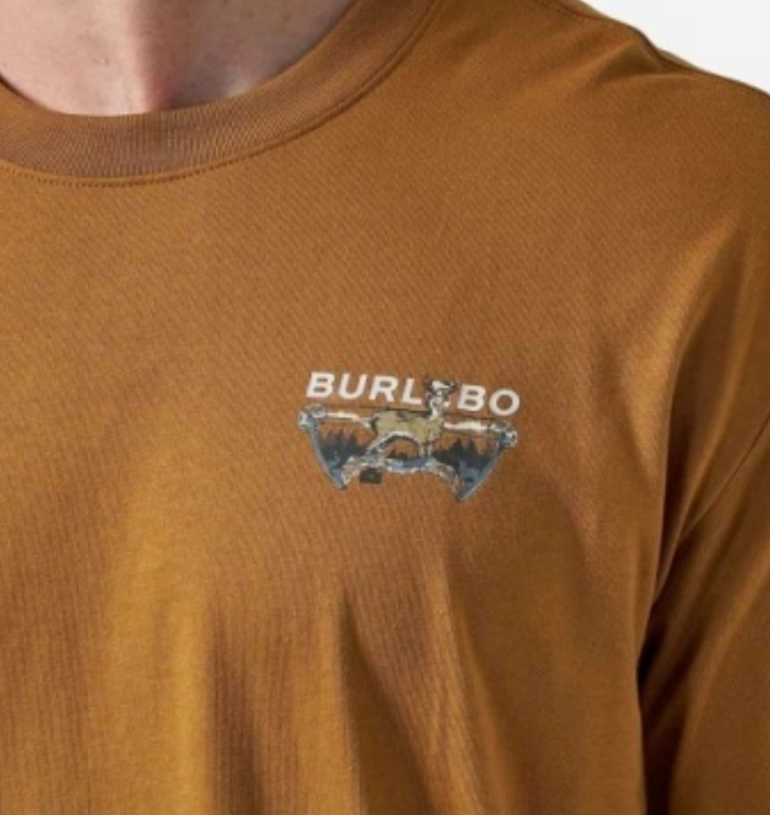 SHORT SLEEVE TEE - BOW HUNTER - LIGHT BROWN