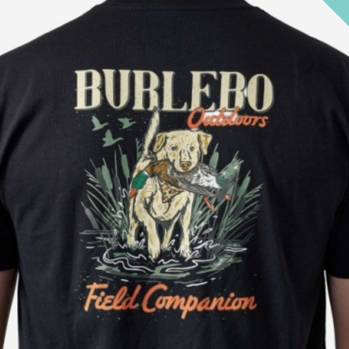 SHORT SLEEVE TEE - FIELD COMPANION - BLACK