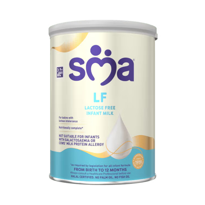 SMA LF Lactose Free Infant Milk Powder Formula, From Birth To 12 Months 400g