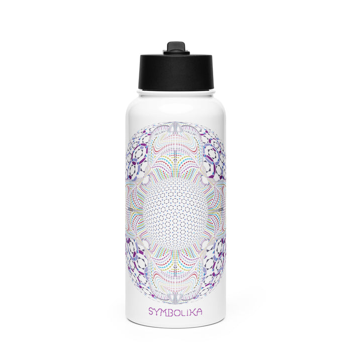 DMT HD Water Bottle — visionary art by Symbolika