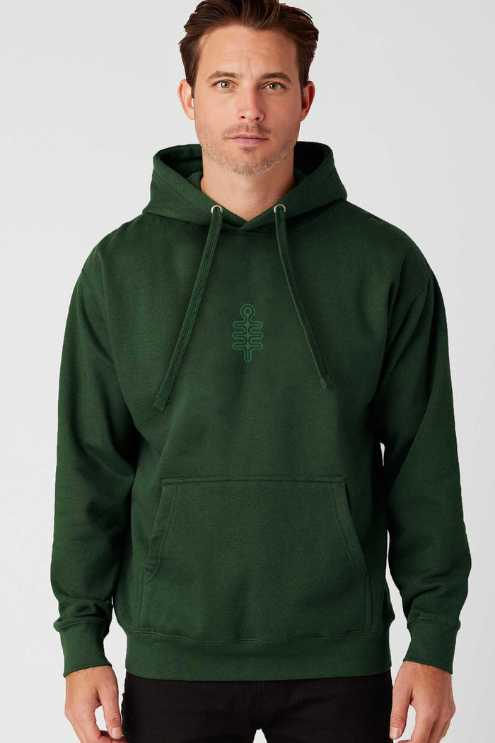 Spirit Molecule Symbol Hoodie — visionary art by Symbolika