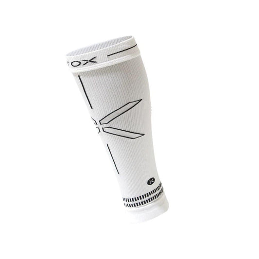 STOX | Compression Calf Sleeves | Dames | White / Black