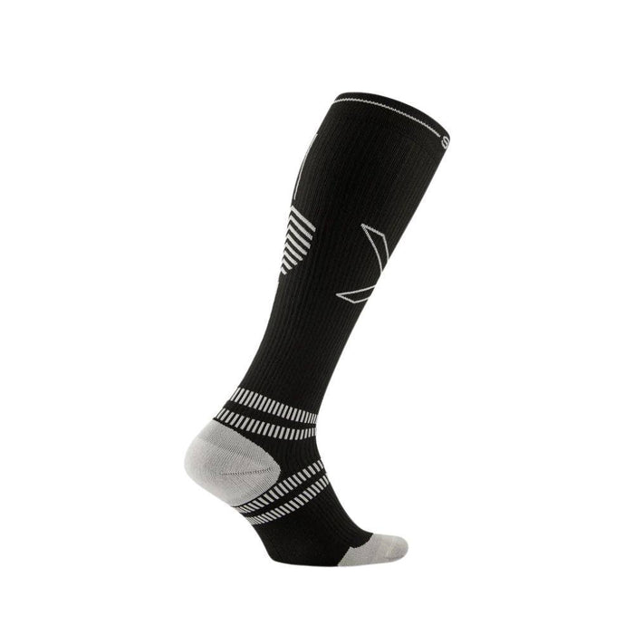 STOX | Running Compression Socks | Dames | Black / Light Grey