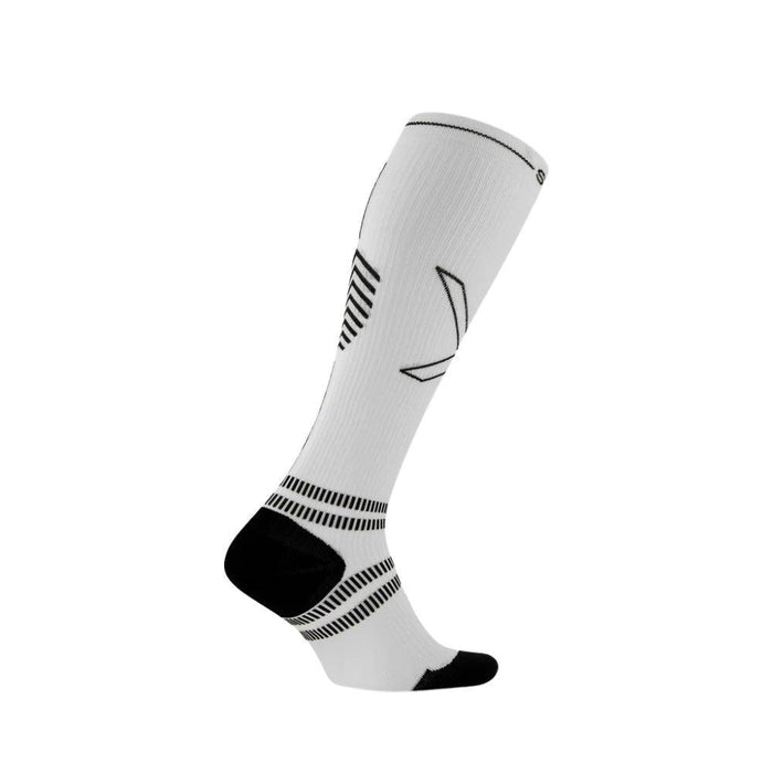STOX | Running Compression Socks | Dames | White / Black