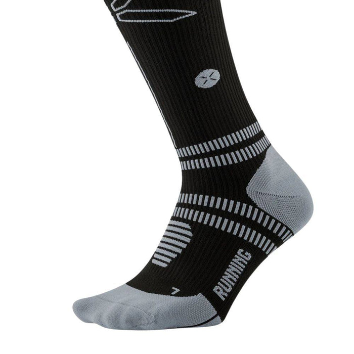 STOX | Running Compression Socks | Heren | Black / Grey