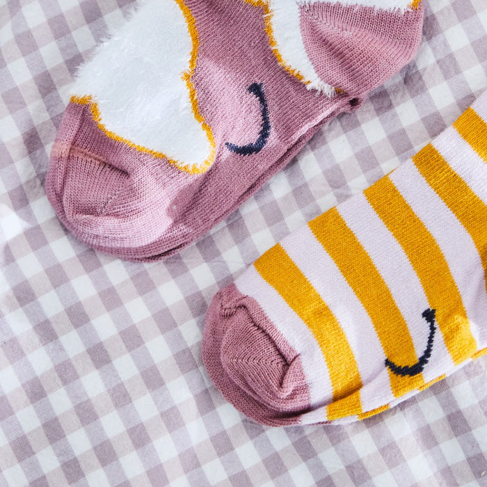 Stych Cloud and Stripe Sock Set