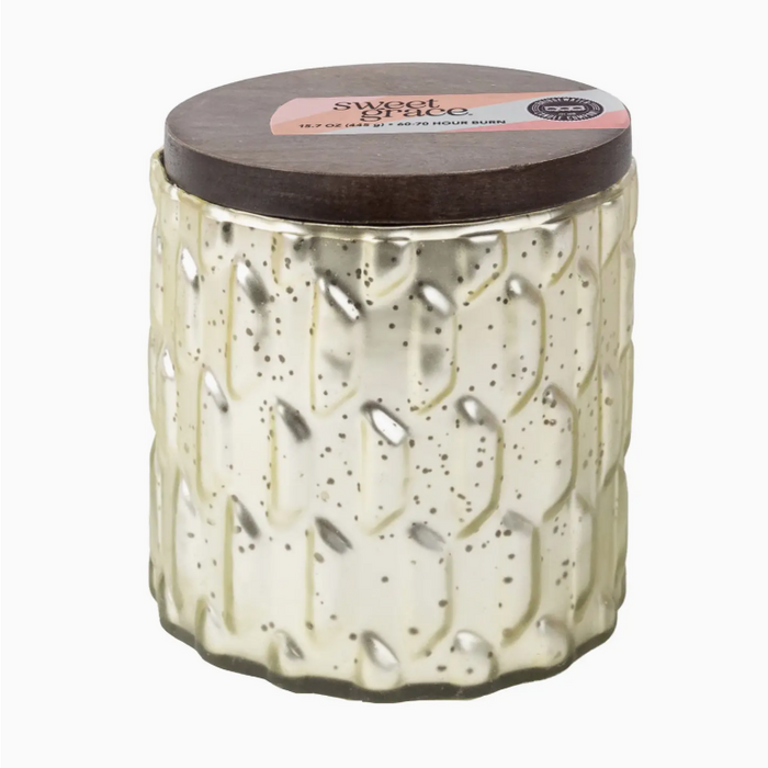 Sweet Grace textured Candle