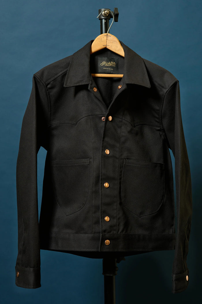 Terlingua Trucker Jacket in Black